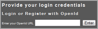 LoginOrRegister Login or Register View