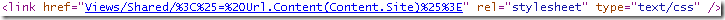 RenderedLink RenderedLink